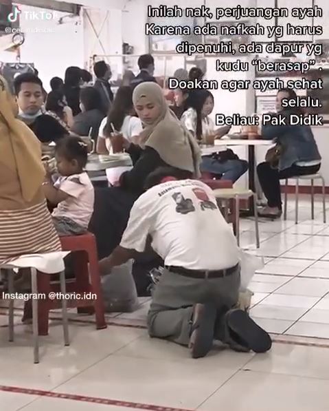 Tak kenal lelah, potret kegigihan pedagang ini bikin terharu