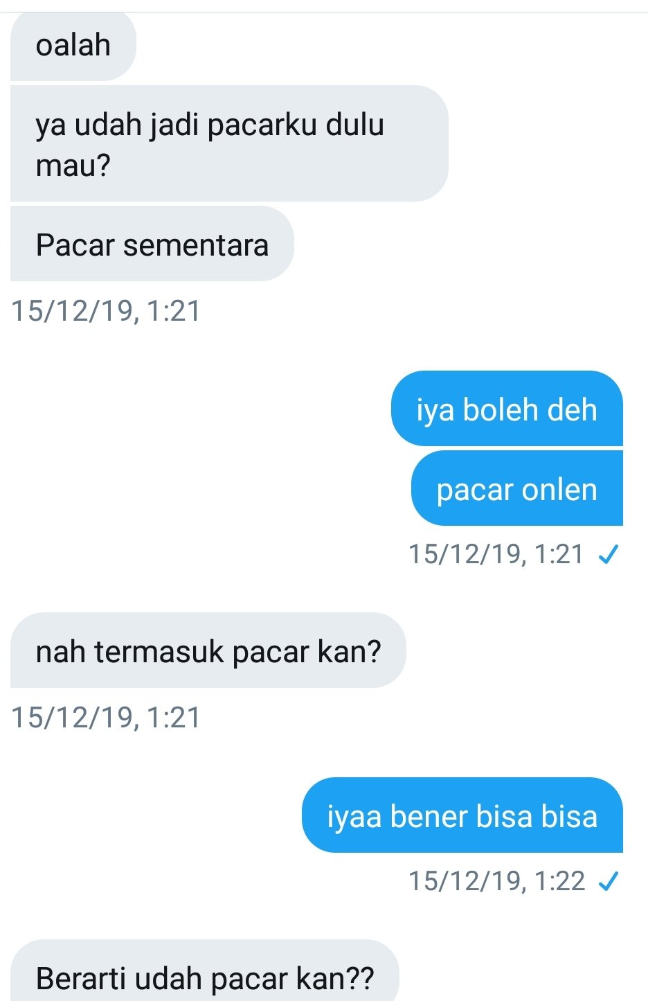 10 Chat lucu gampangnya ngajak jadian, bikin jiwa jomblo meronta