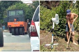 10 Potret absurd bapak-bapak saat bekerja ini bikin bertanya-tanya