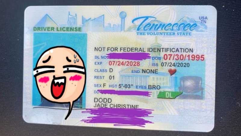 Tanpa wajah, pasfoto SIM wanita ini bikin tepuk jidat