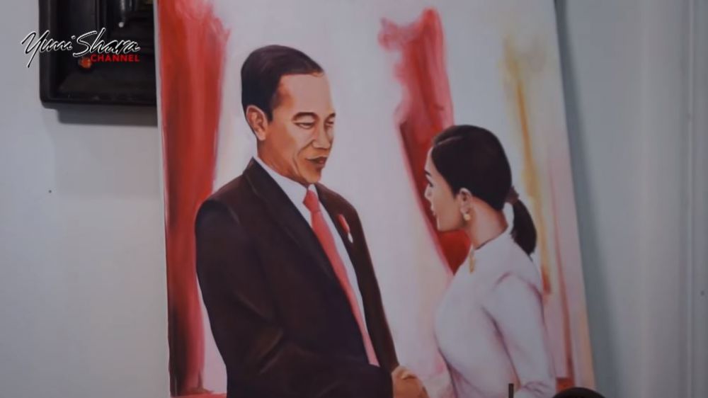 10 Potret lantai dua rumah Yuni Shara, ada ruang khusus melukis