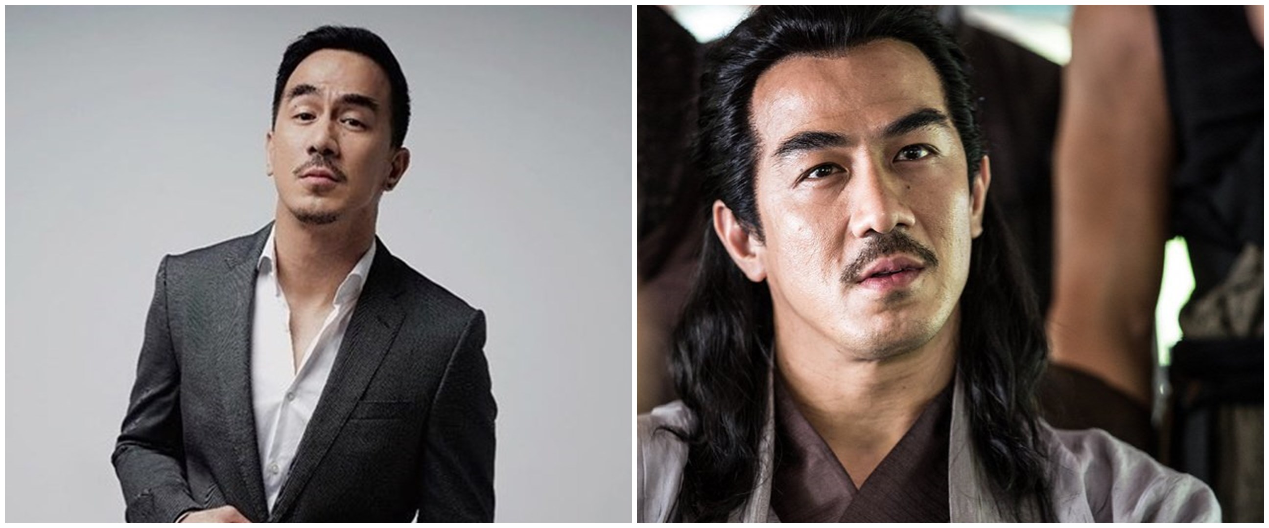 7 Potret Joe Taslim syuting film Korea The Swordsman, tampil gondrong