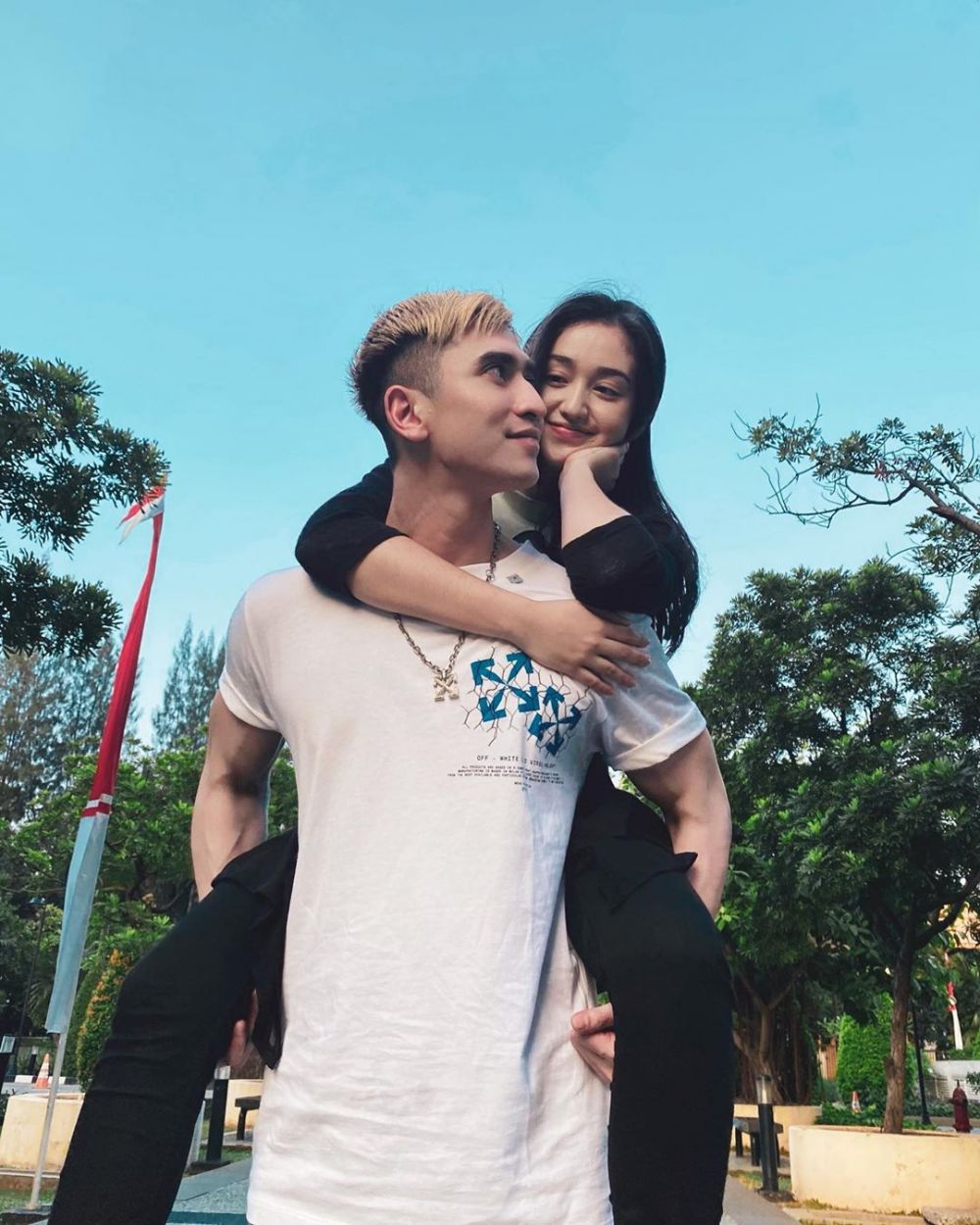 7 Momen mesra Verrell Bramasta & Ranty Maria saat main sinetron bareng