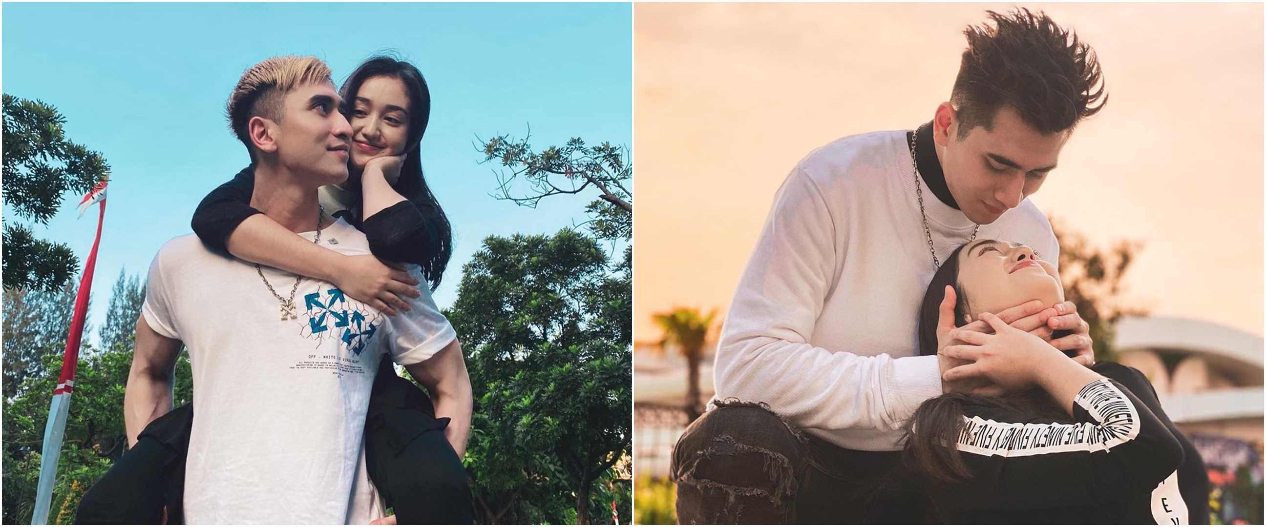 7 Momen mesra Verrell Bramasta & Ranty Maria saat main sinetron bareng