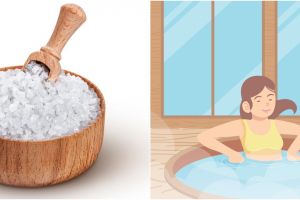 10 Manfaat mandi air garam, dapat mencegah insomnia
