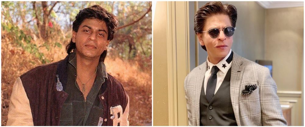 Potret 10 aktor Bollywood awal karier vs kini, Shah Rukh Khan menawan