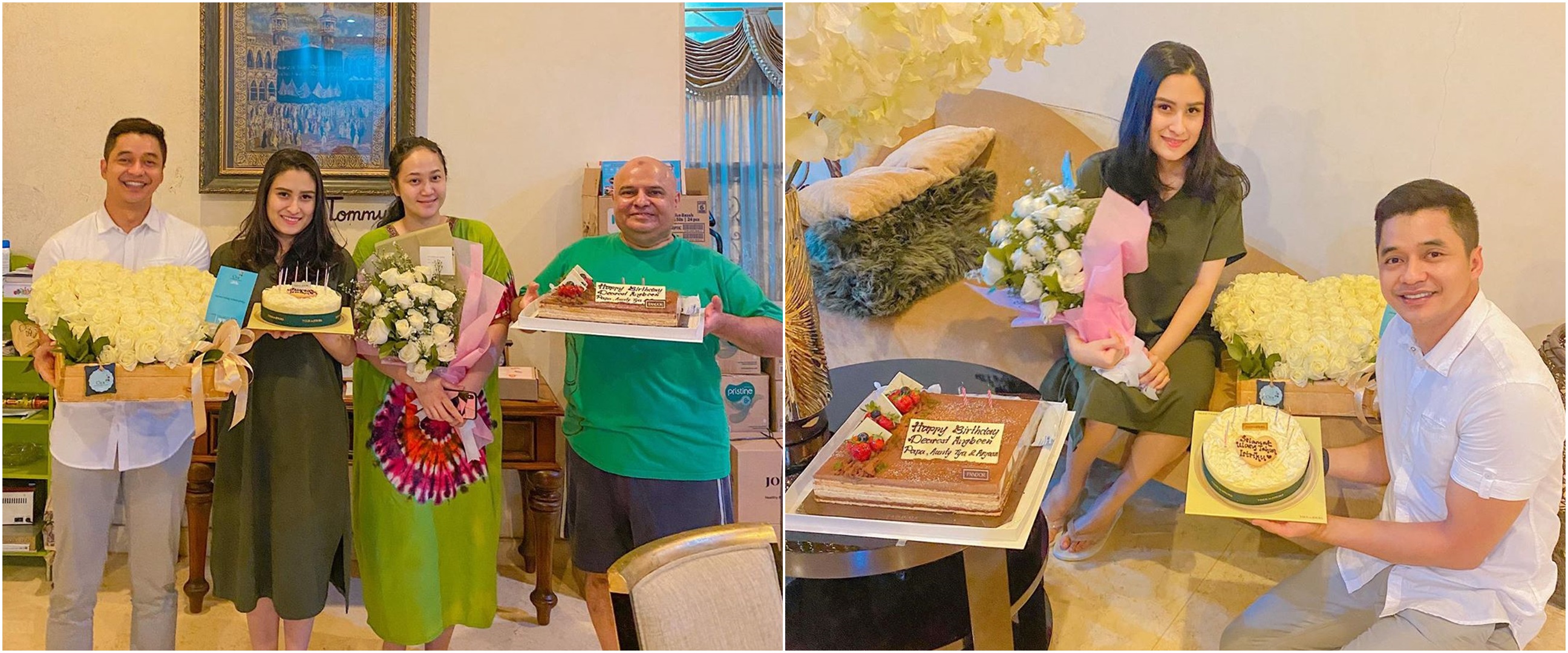 7 Momen Angbeen Rishi ultah ke-23, dapat kejutan dari suami & ayah