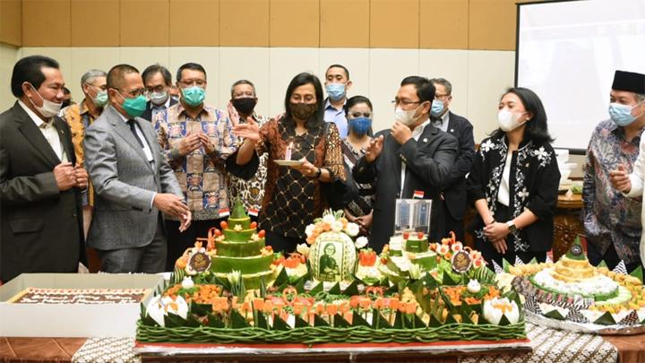 7 Momen ulang tahun ke-58 Sri Mulyani, dapat banyak kejutan