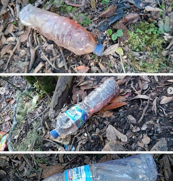 6 Potret miris Gunung Dempo di Sumatera Selatan dipenuhi sampah