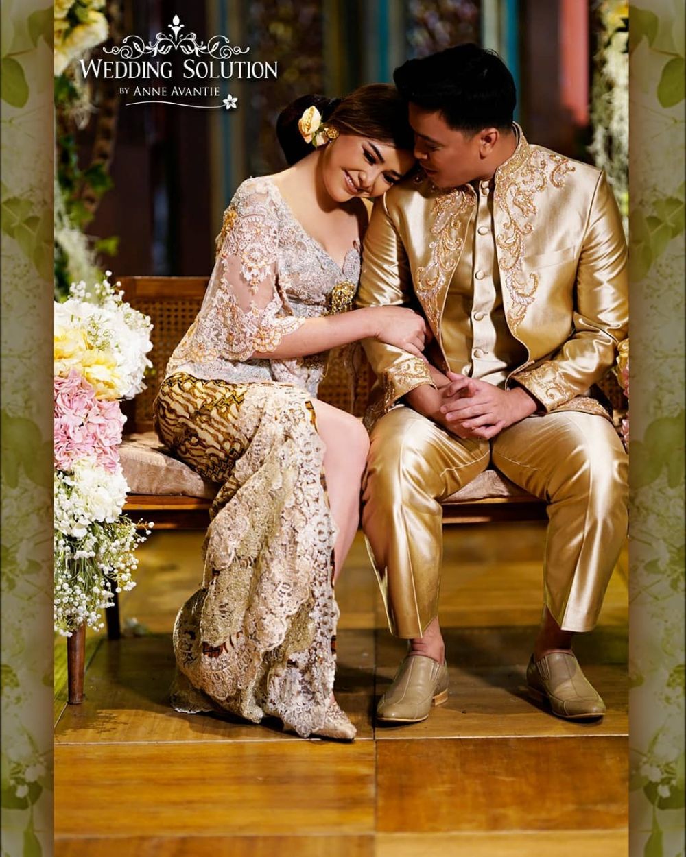 10 Potret serasi Amanda Manopo dan Billy Syahputra berbusana pengantin