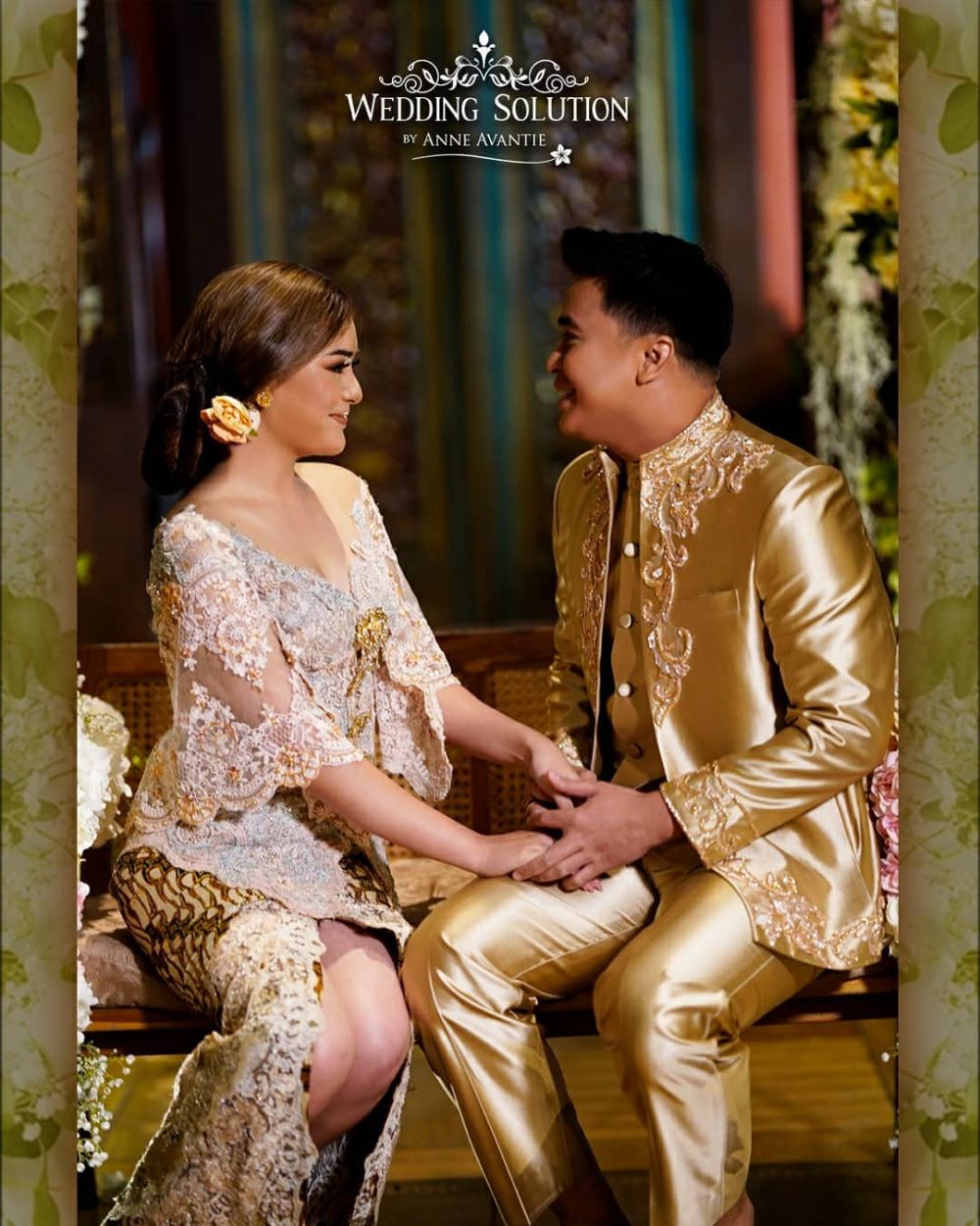 10 Potret serasi Amanda Manopo dan Billy Syahputra berbusana pengantin