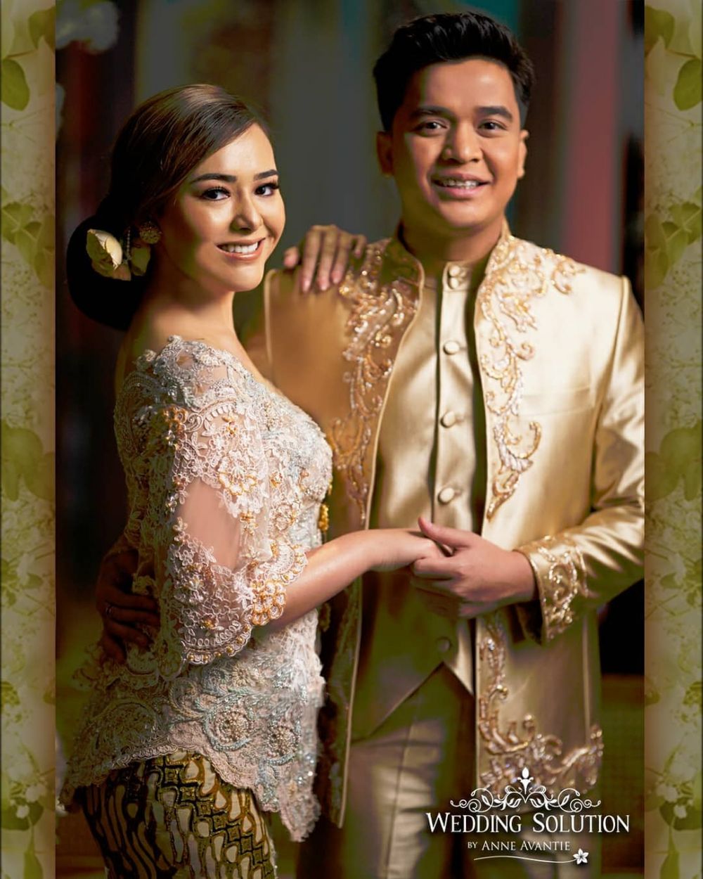 10 Potret serasi Amanda Manopo dan Billy Syahputra berbusana pengantin