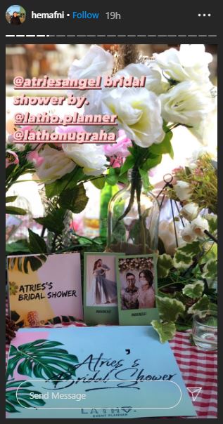 7 Momen bridal shower Atries Angel mantan Chef Juna, penuh keseruan