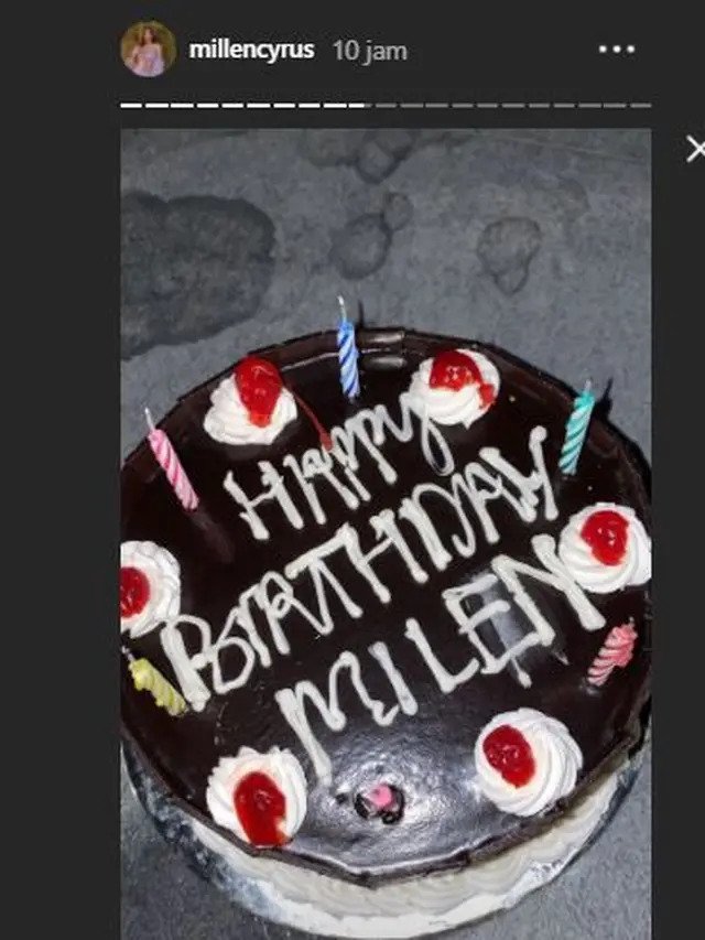 8 Momen ulang tahun Millen Cyrus ke-21, dapat kejutan dari Ashanty