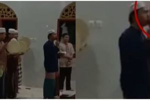 Viral video penampakan mirip pocong melayang terekam kamera