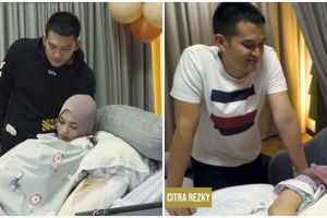 10 Momen Citra Kirana & Rezky Aditya momong anak pertama kali