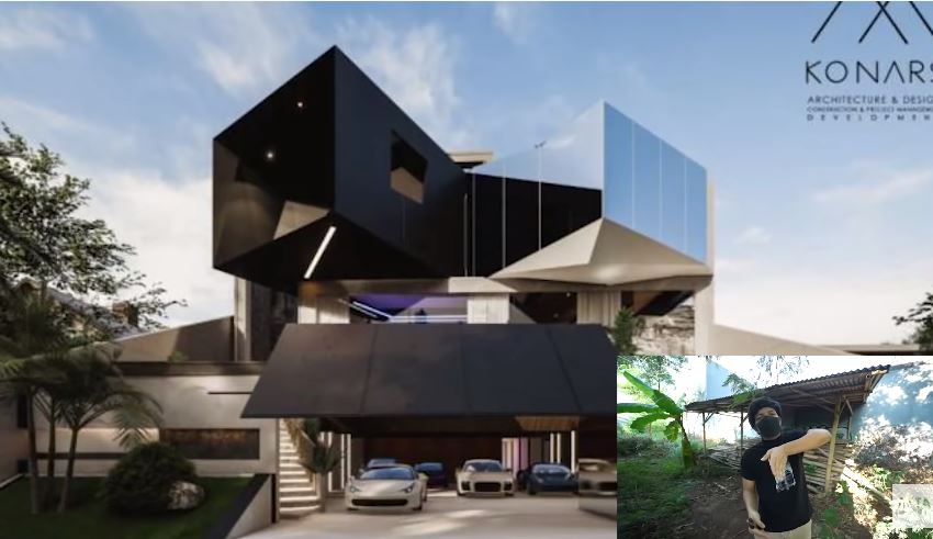 14 Potret desain rumah masa depan Atta Halilintar, luas dan mewah