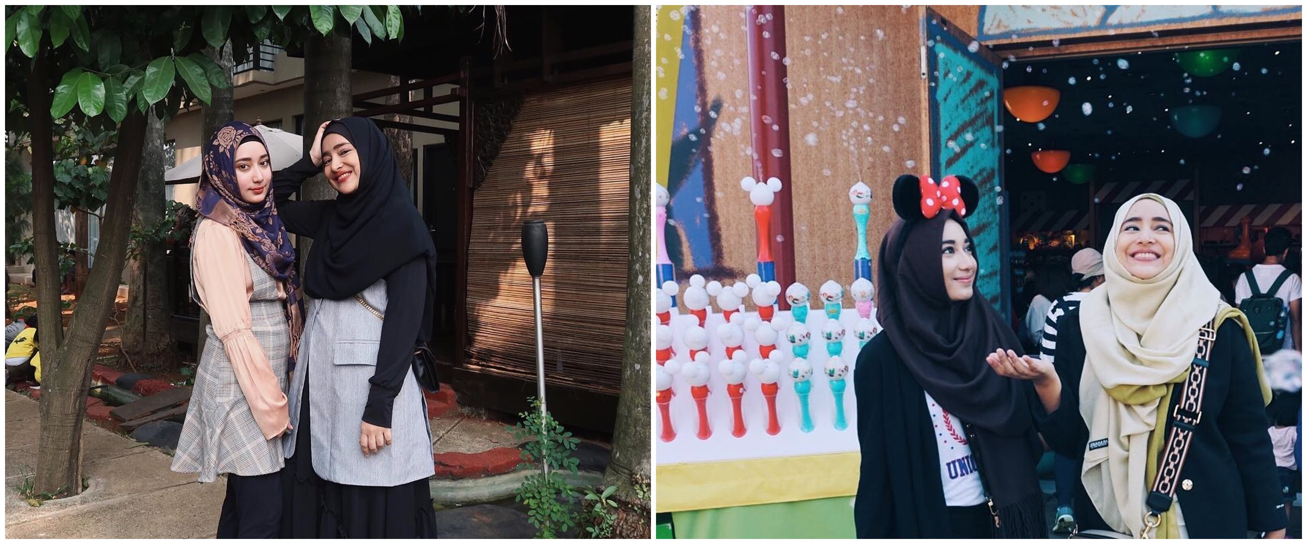 10 Potret Cindy Fatikasari & Tengku Syaira, bak pinang dibelah dua