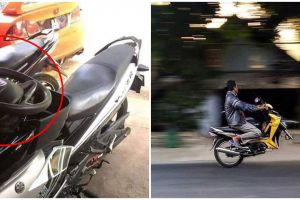 10 Ide kreatif pakai sepeda motor ini bikin geleng kepala