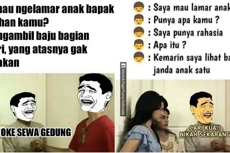 10 Meme Lucu Melamar Kekasih Ini Bikin Senyum Tipis