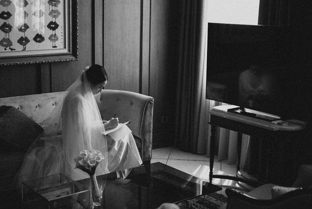 10 Momen bahagia Restu Sinaga dan Vicky Monica jelang pernikahan