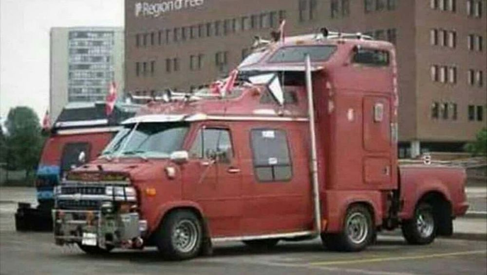 9 Potret modifikasi truk ini absurdnya bikin gagal paham