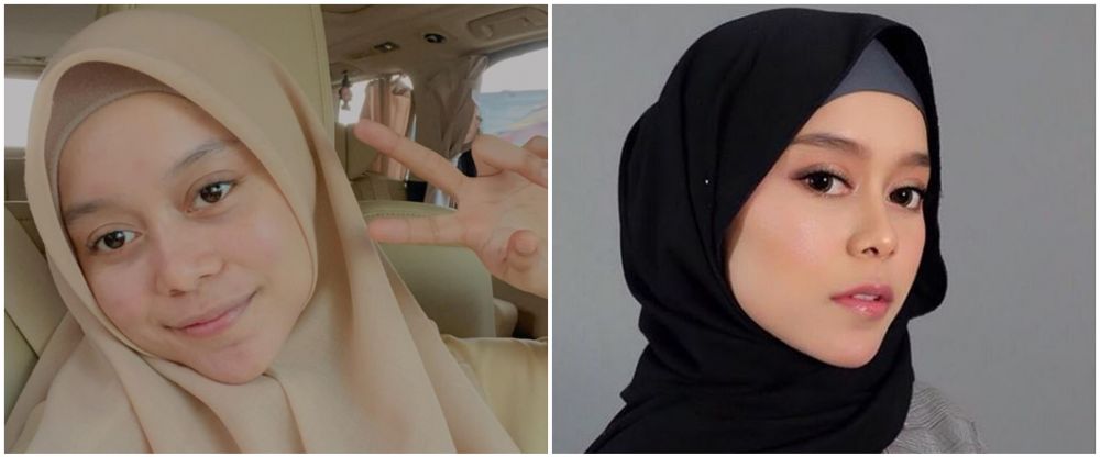 Beda penampilan 14 penyanyi dangdut pakai dan tanpa makeup