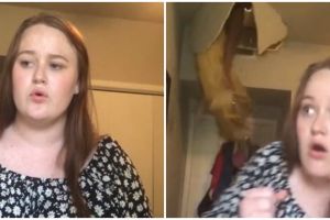 Remaja ini tak sengaja rekam ibunya nyaris jatuh dari atap, auto kaget