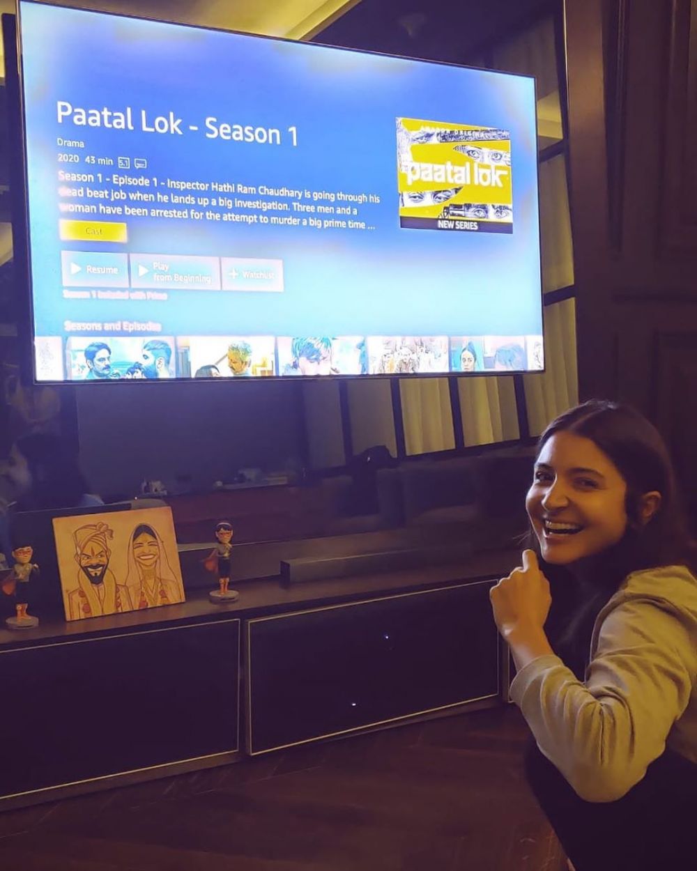 10 Potret apartemen Anushka Sharma & Virat Kohli, bernuansa abu-abu