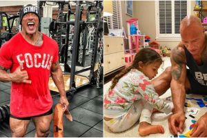 Aktor Dwayne Johnson 'The Rock' dan keluarga positif corona