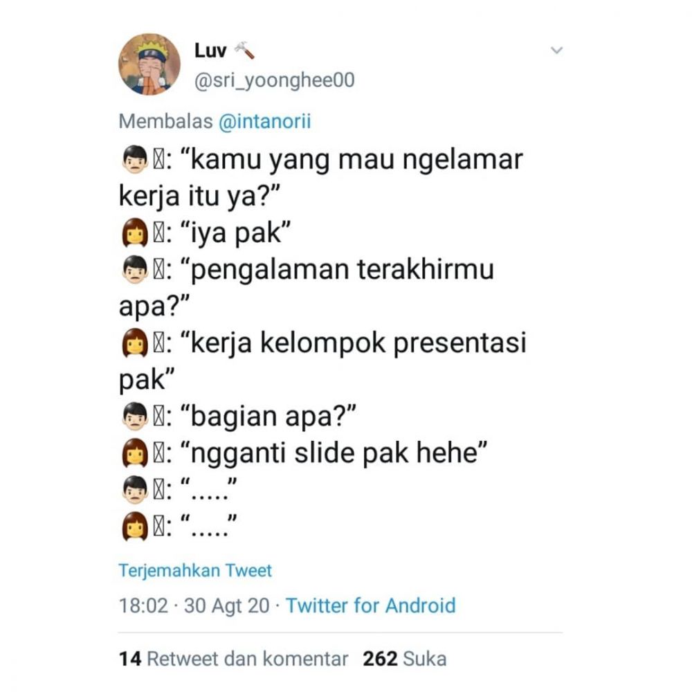 10 Cuitan lucu wawancara kerja ini absurdnya bikin tepuk jidat