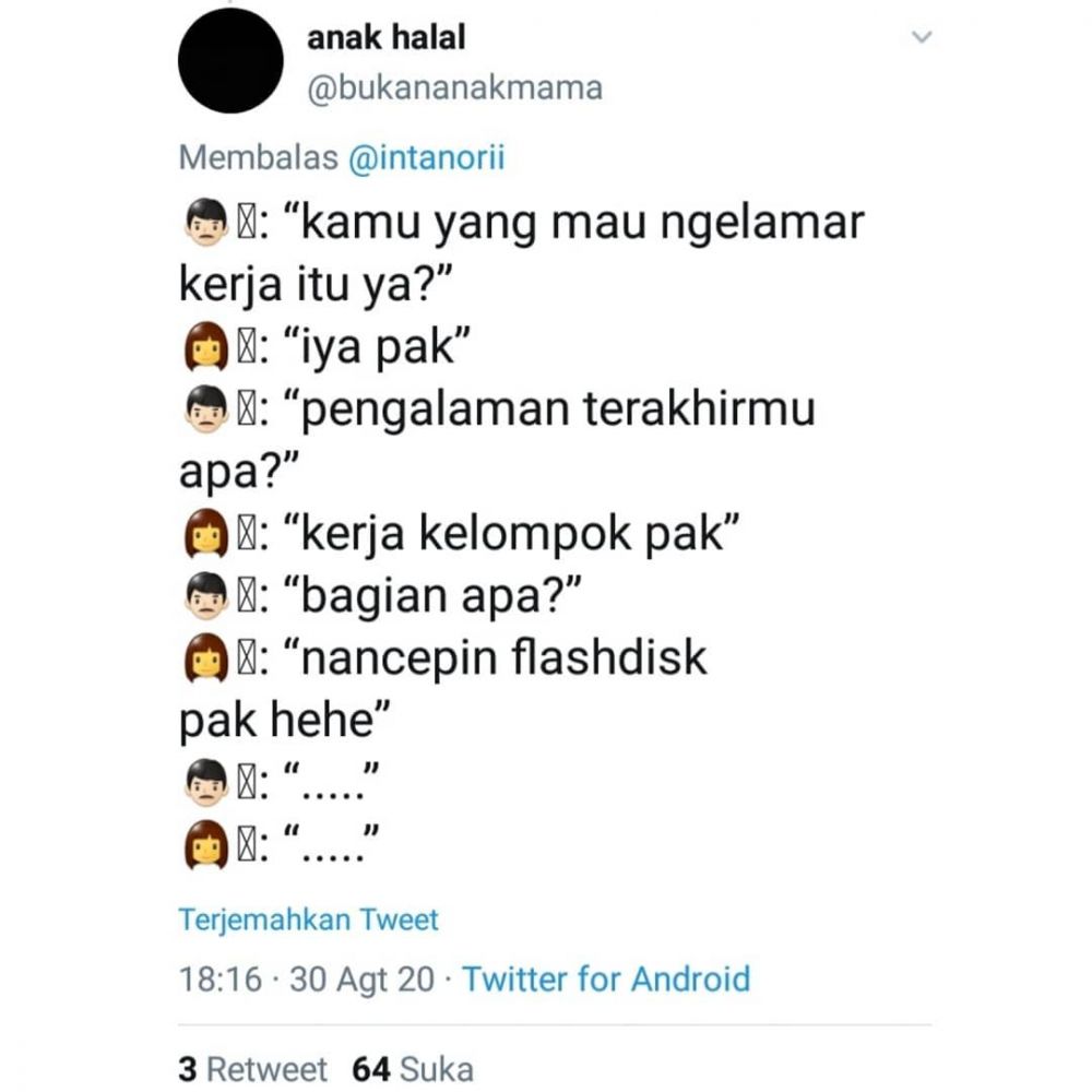 10 Cuitan lucu wawancara kerja ini absurdnya bikin tepuk jidat