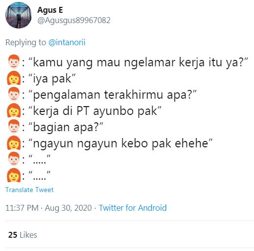 10 Cuitan lucu wawancara kerja ini absurdnya bikin tepuk jidat