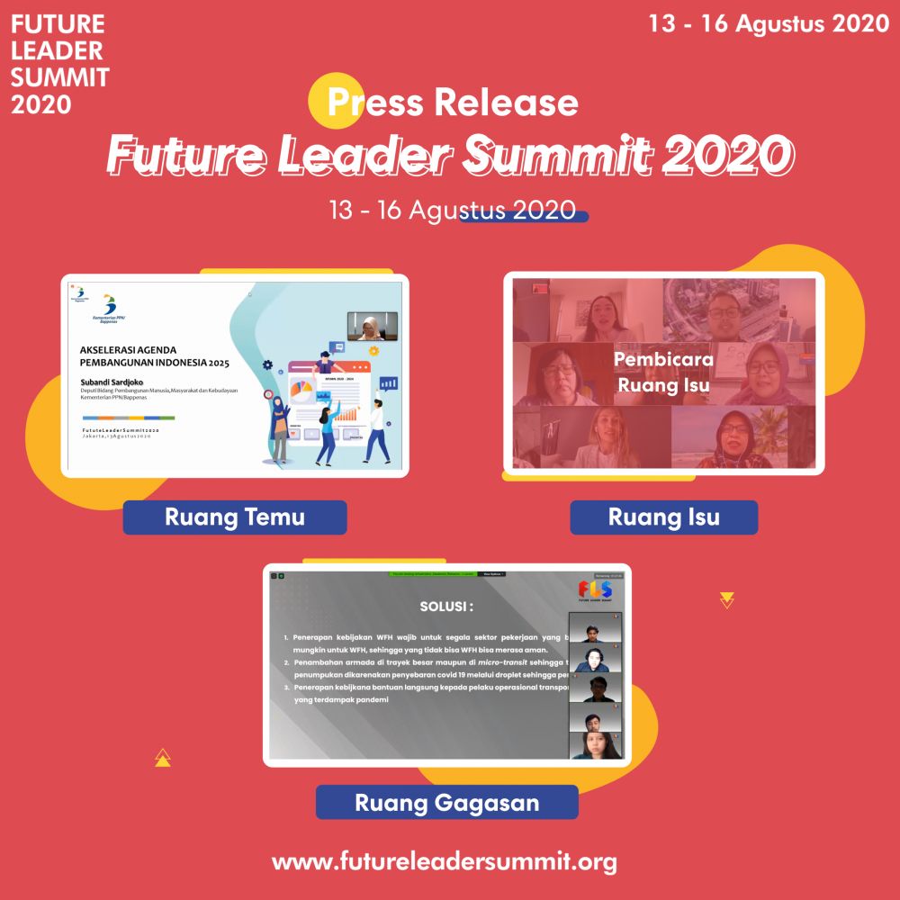 Digelar virtual, FLS 2020 ajak pemuda inovatif & percepat pembangunan