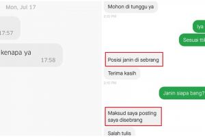 10 Chat typo lokasi penjemputan ojek online ini bikin salah paham