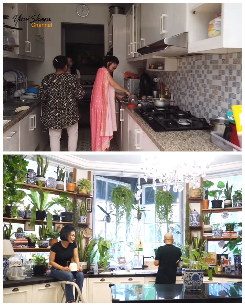 Hobi masak, intip potret dapur kotor vs dapur bersih 5 seleb