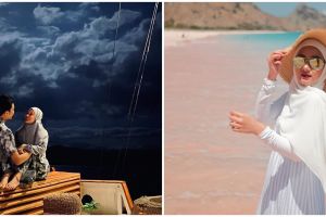 10 Potret Dinda Hauw & Rey Mbayang liburan ke Labuan Bajo, sweet abis