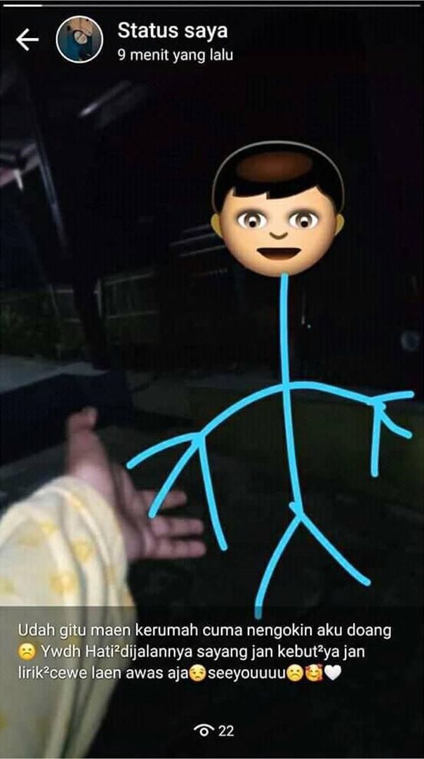 7 Status WA lucu 'kencan halu' ini bikin jomblo nangis dalam hati