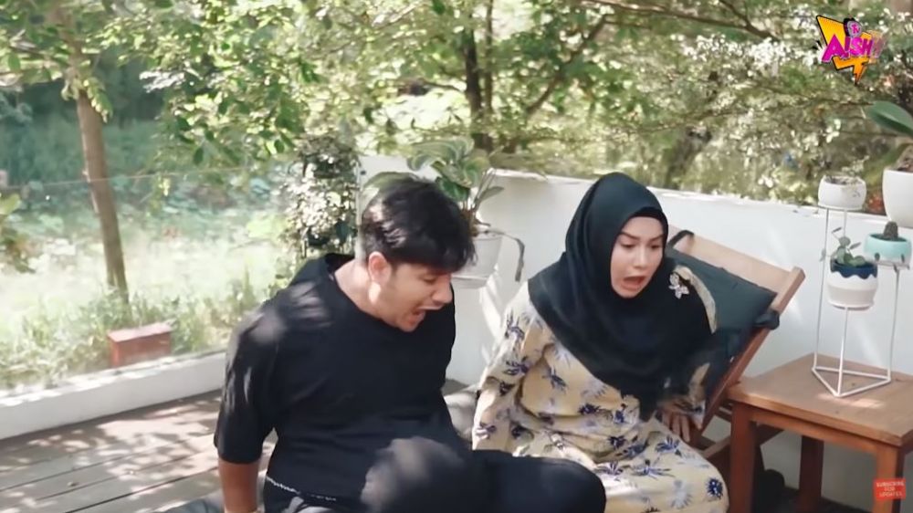 10 Momen lucu Ammar Zoni turuti tantangan istri jadi 'ibu hamil'