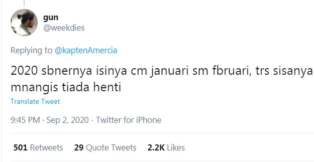 10 Cuitan warganet tentang 2020 ini bikin ngangguk setuju
