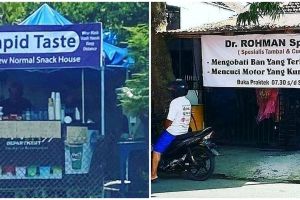 10 Potret nyeleneh marketing pelaku usaha ini bikin lihat dua kali