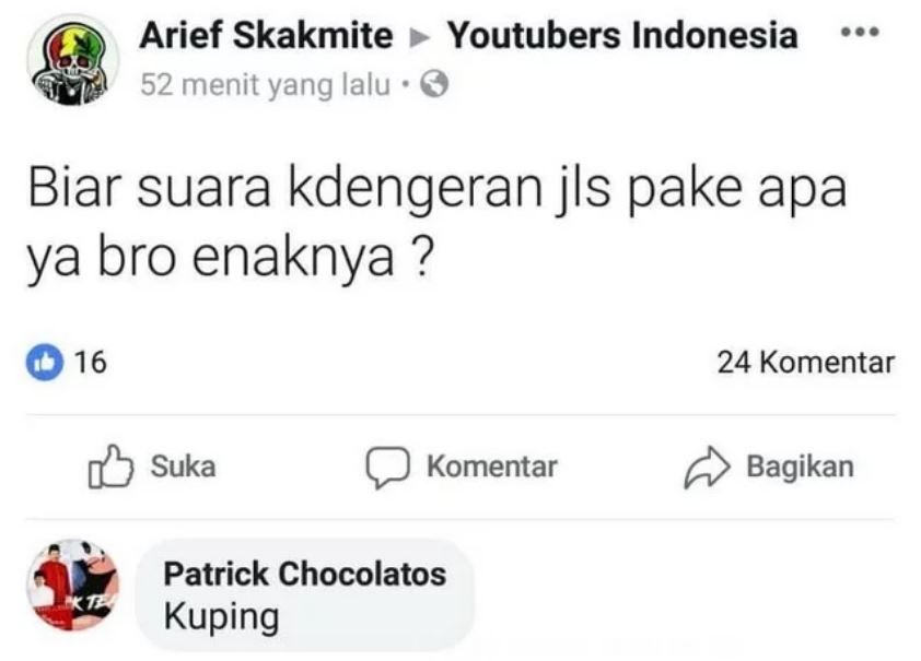 10 Jawaban lucu permasalahan netizen di Facebook, bikin nyengir
