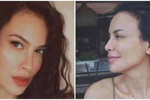 Beda penampilan 13 seleb cantik usia 50-an pakai vs tanpa makeup