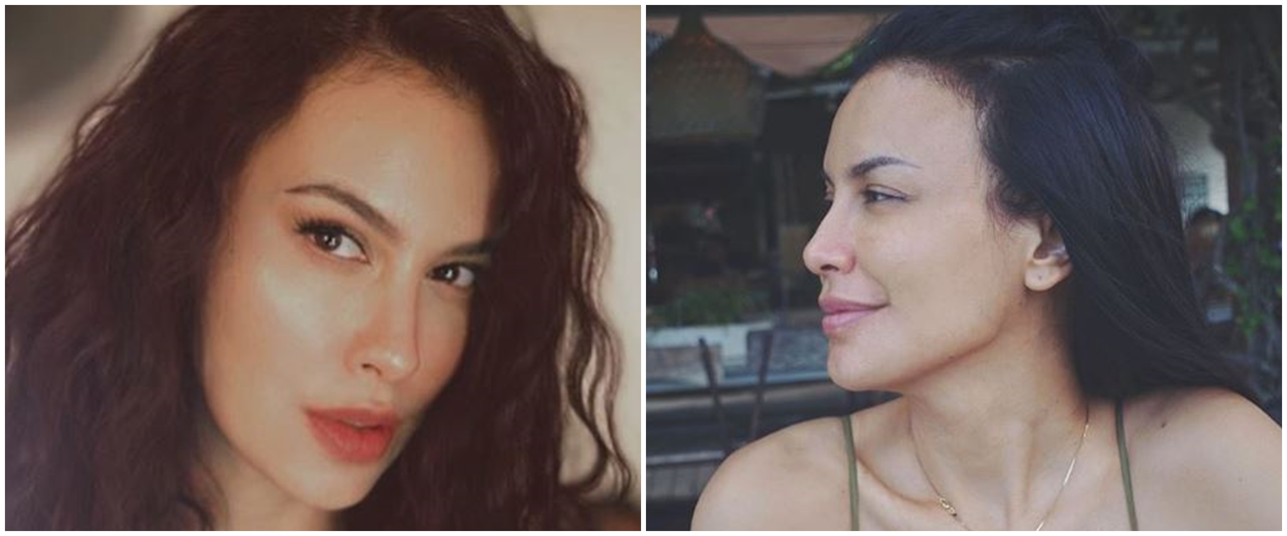 Beda penampilan 13 seleb cantik usia 50-an pakai vs tanpa makeup