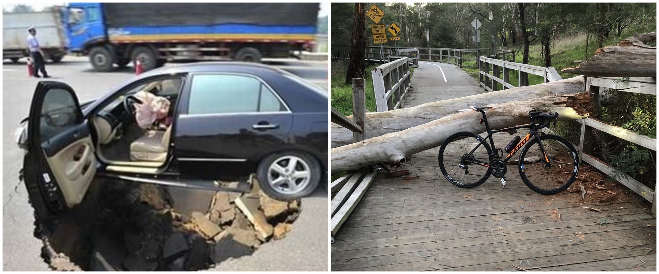 10 Momen selamat dari insiden maut ini bikin deg-degan ngelihatnya