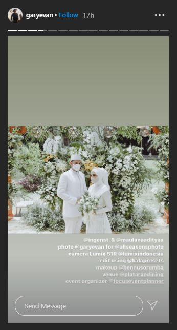 8 Potret pernikahan kakak ipar Kahiyang Ayu, Jokowi jadi saksi nikah