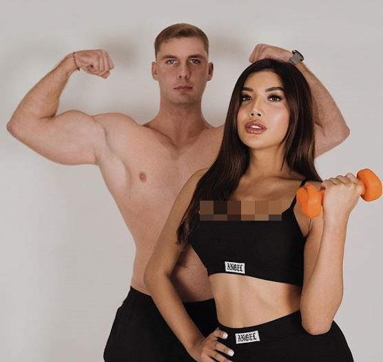 10 Potret Millendaru dan pria teman dekatnya, kompak olahraga bareng