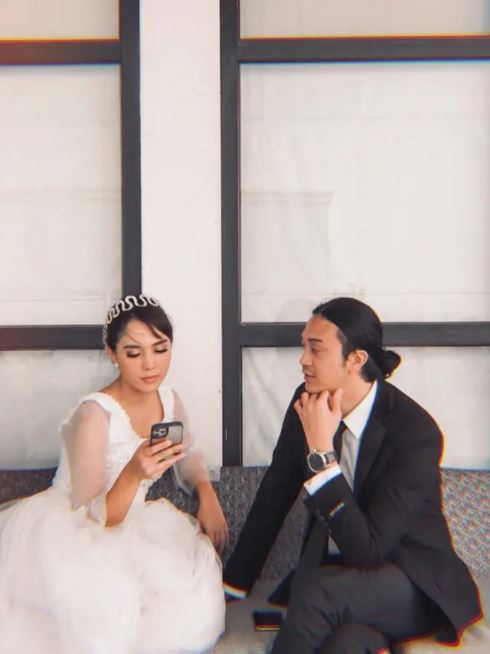 Beradu akting, 8 potret Dimaz Andrean & Raquel Katie bikin baper