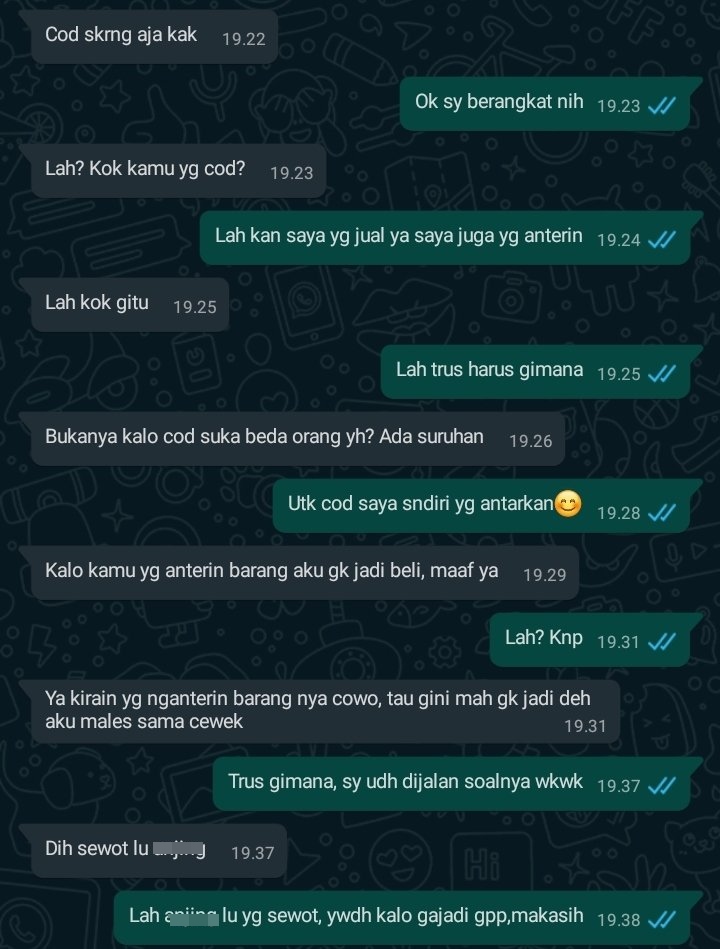 10 Chat tanya jawab berujung kesal, isinya bikin tepuk jidat