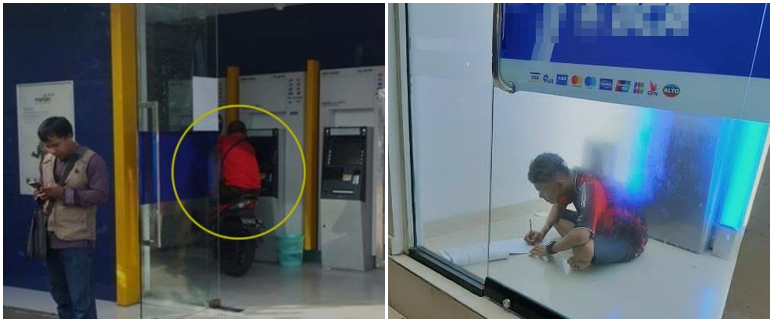 13 Kelakuan lucu orang saat di ATM ini bikin ngakak, absurd abis